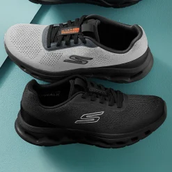 Skechers Go Walk Glide Step 2.0 Vic Shoe with No-Tie Laces and Platform