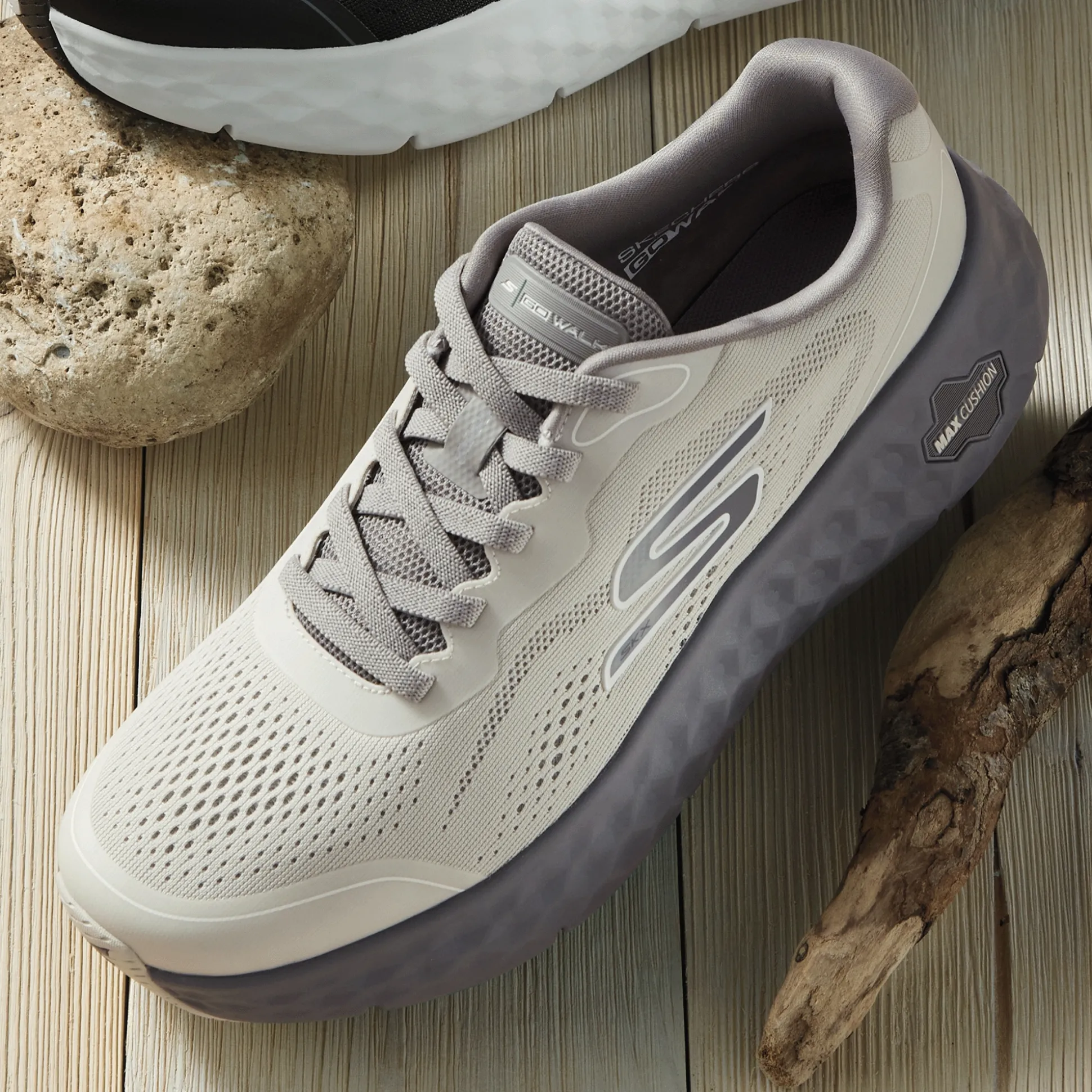 Skechers GO WALK Max Cushioning Flex Ozzie Shoe with Max Cushioning and Natural Rocker Technology