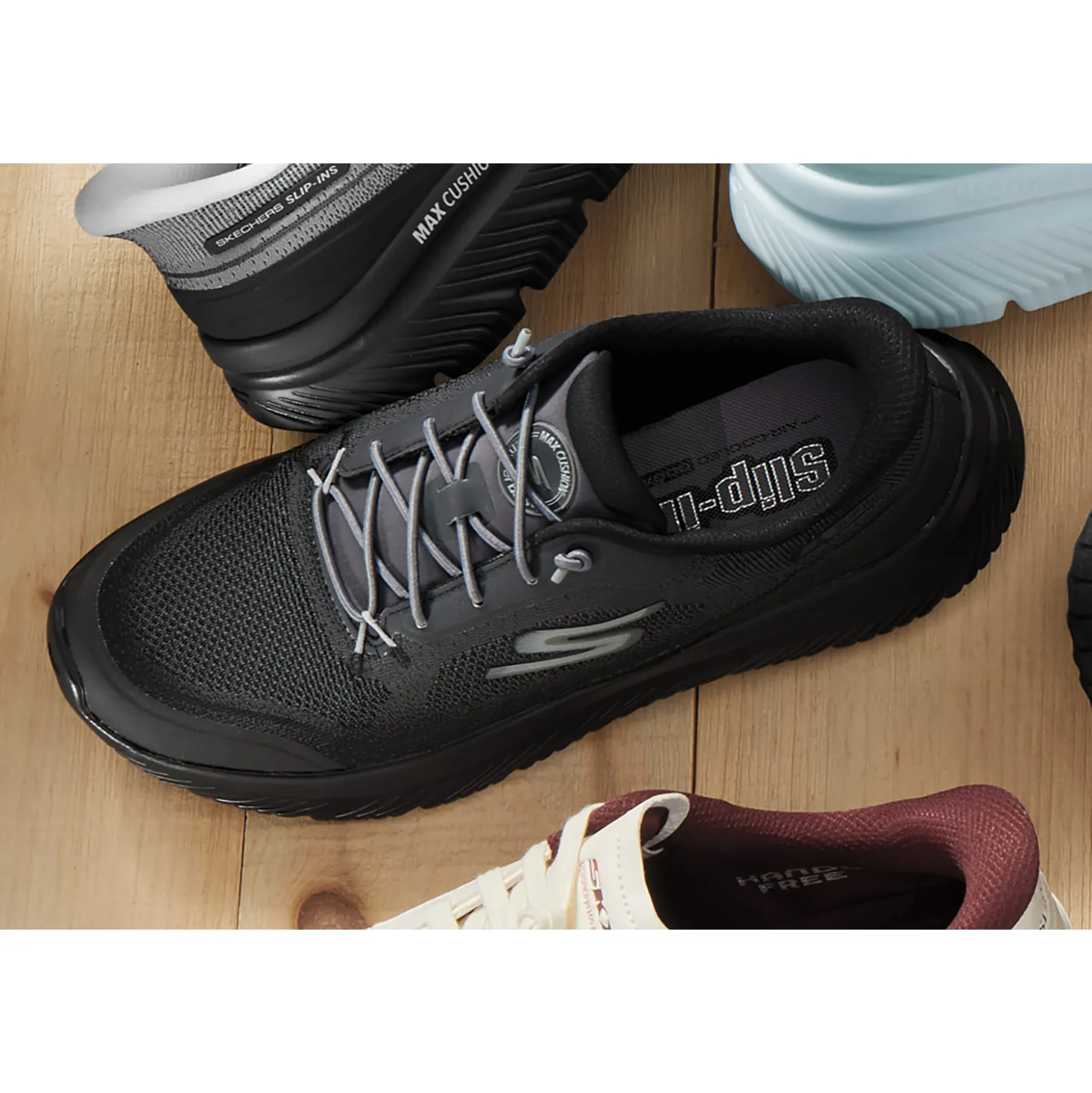 Skechers Men's Slip-Ins GO WALK Max Cushioning Shoe with APMA Seal of Acceptance