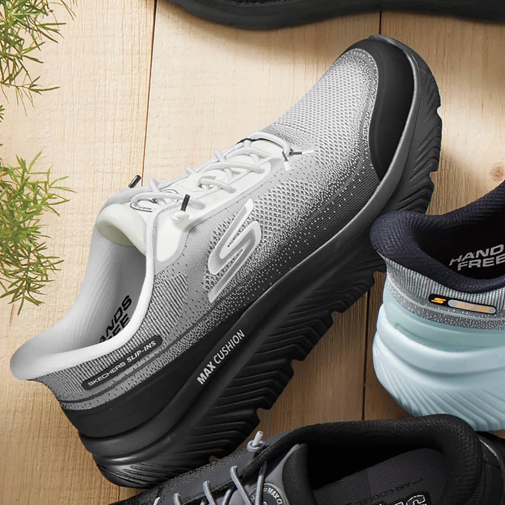 Skechers Men's Slip-Ins GO WALK Max Cushioning Shoe with APMA Seal of Acceptance