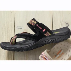 Skechers Reggae Toe Thong with Colorful Straps
