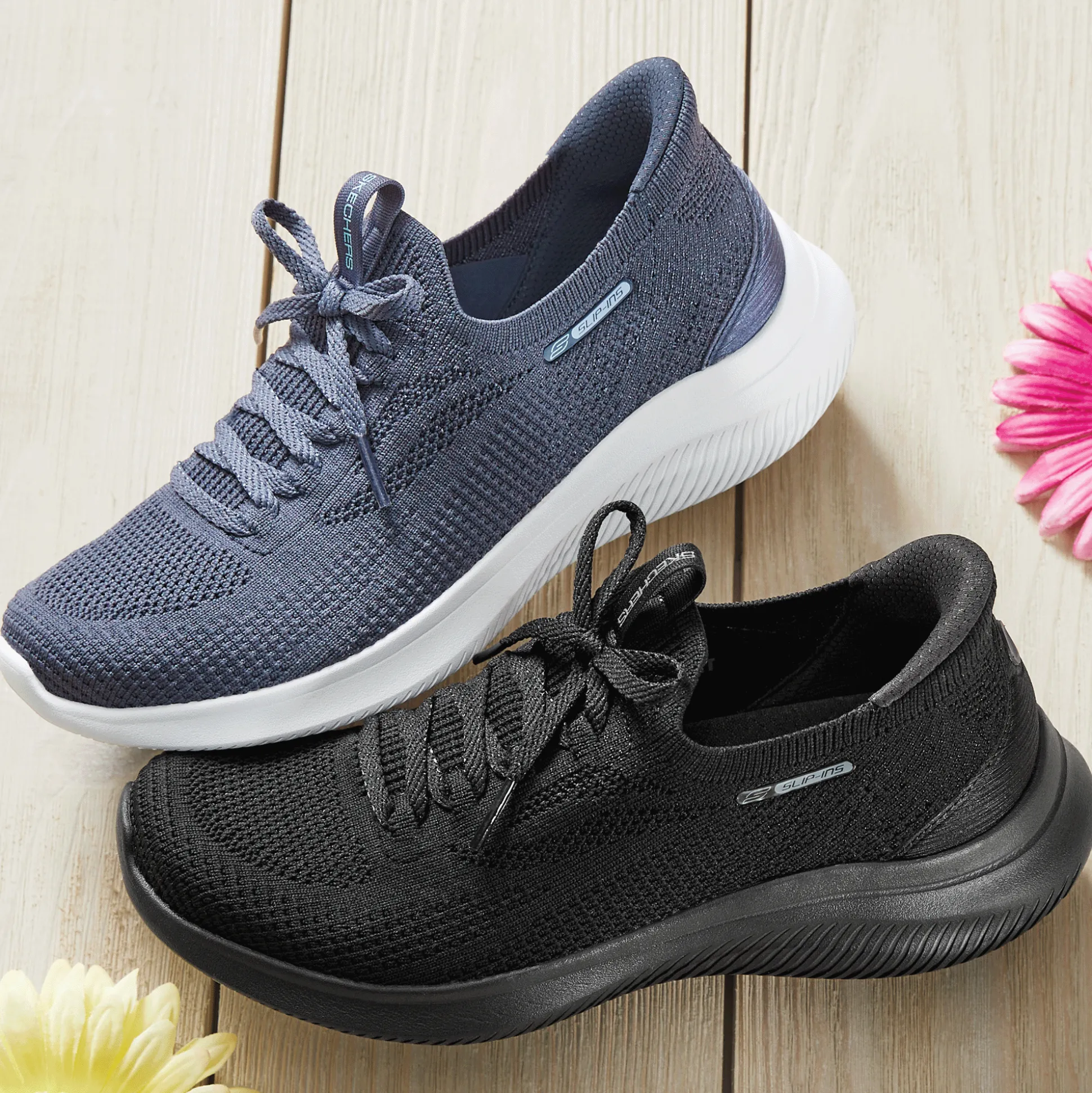 Skechers Slip-Ins Ultra Flex 4.0 Shoe with Air-Cooled Memory Foam and No-Tie Fit