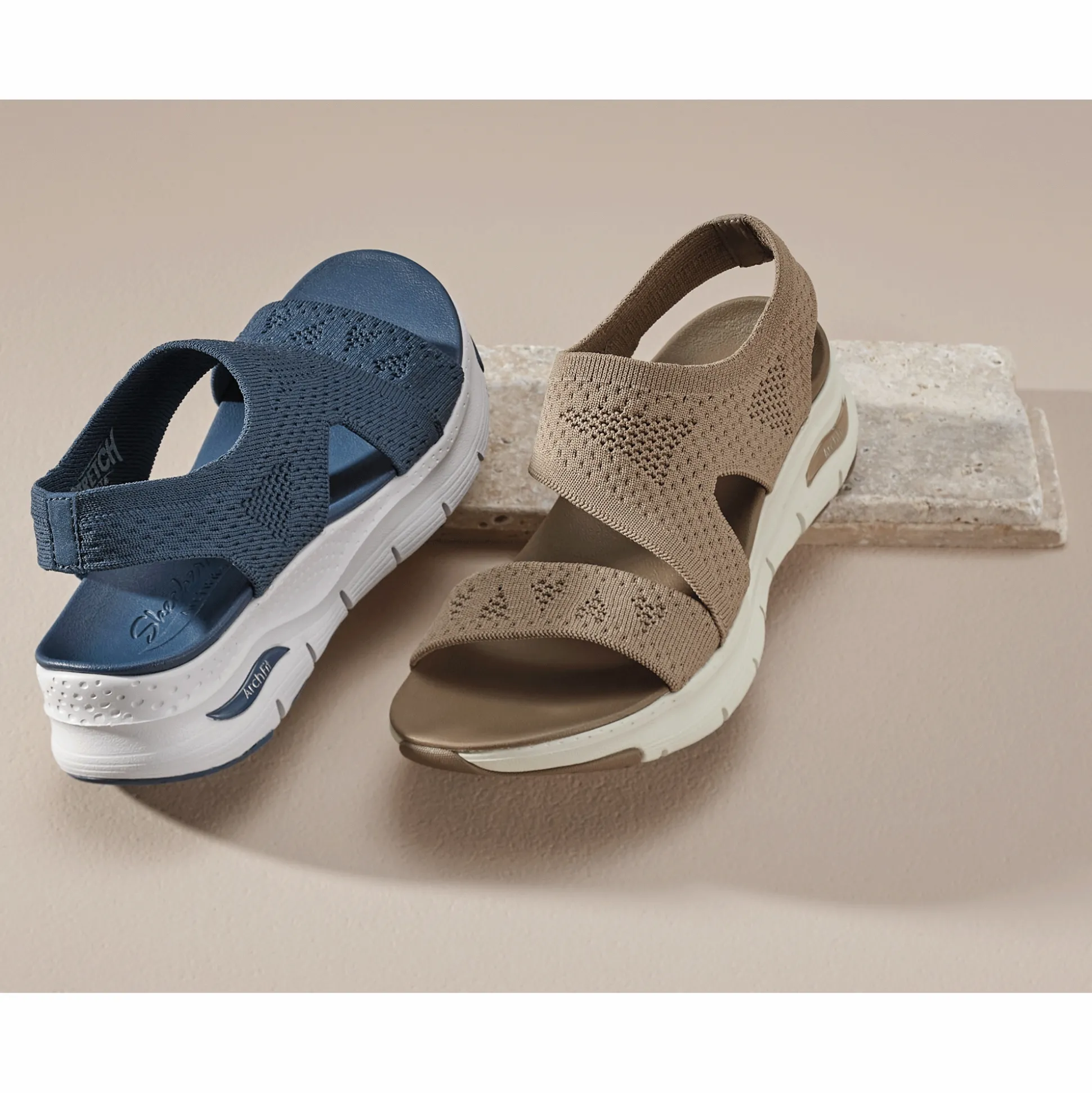 Skechers Women's ArchFit Asymmetrical Slingback
