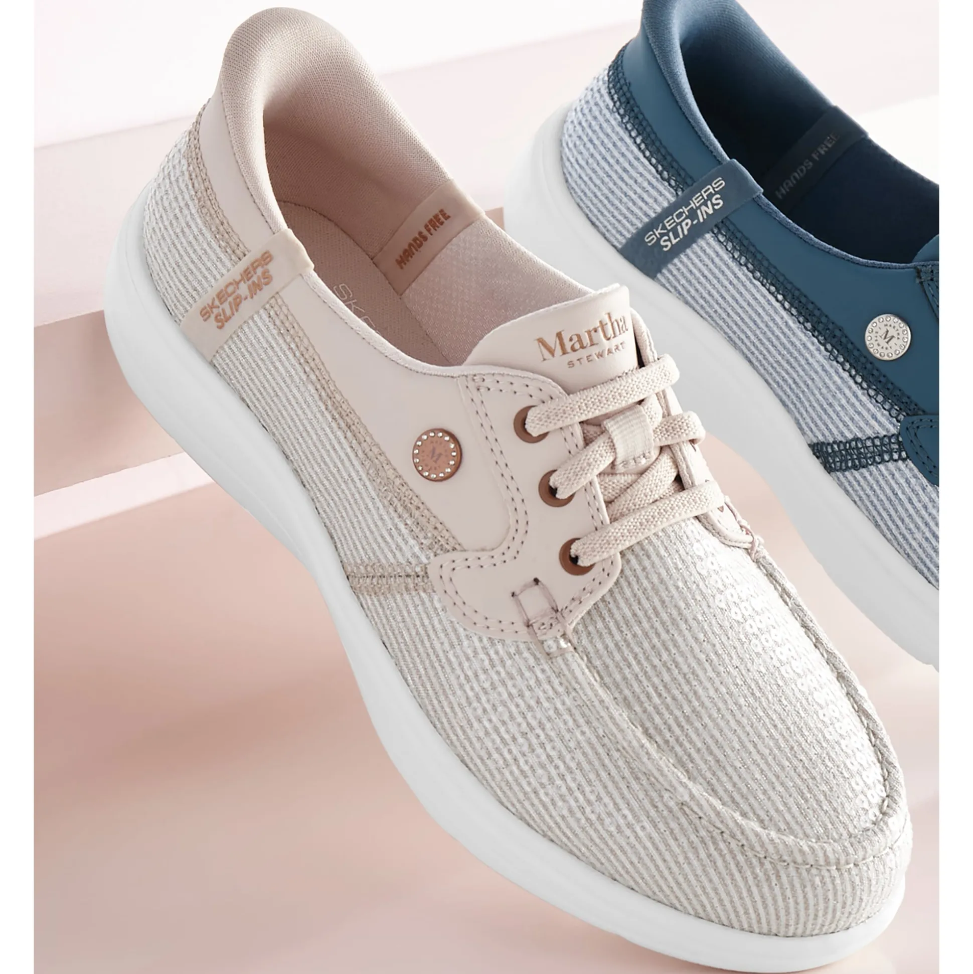 Skechers Women's Martha Stewart Slip-Ins Flex Radiant Boat Shoe