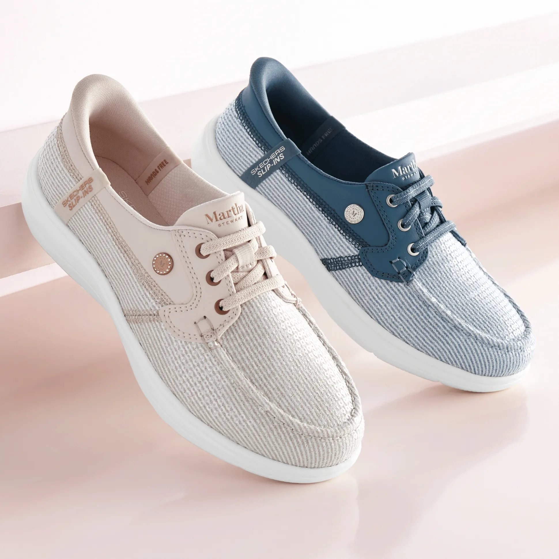 Skechers Women's Martha Stewart Slip-Ins Flex Radiant Boat Shoe