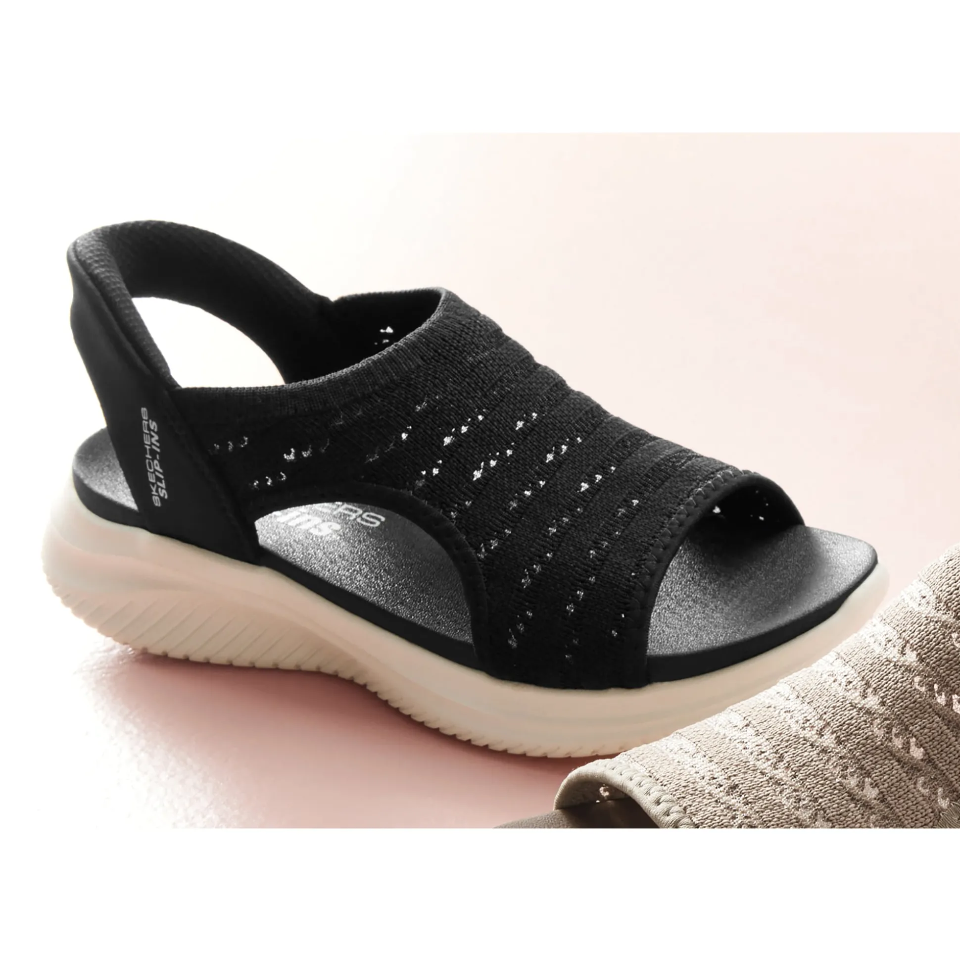 Skechers Women's Slip-Ins Ultra Flex 3.0 Sun Warmth Sandal