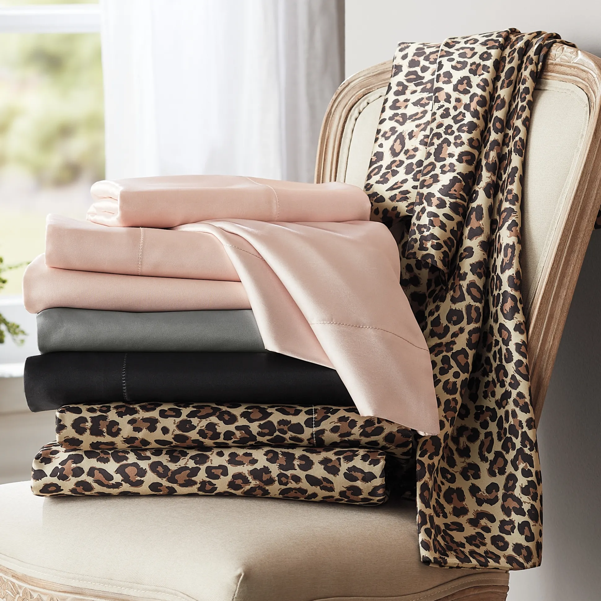 Sleek Satin Sheet Set