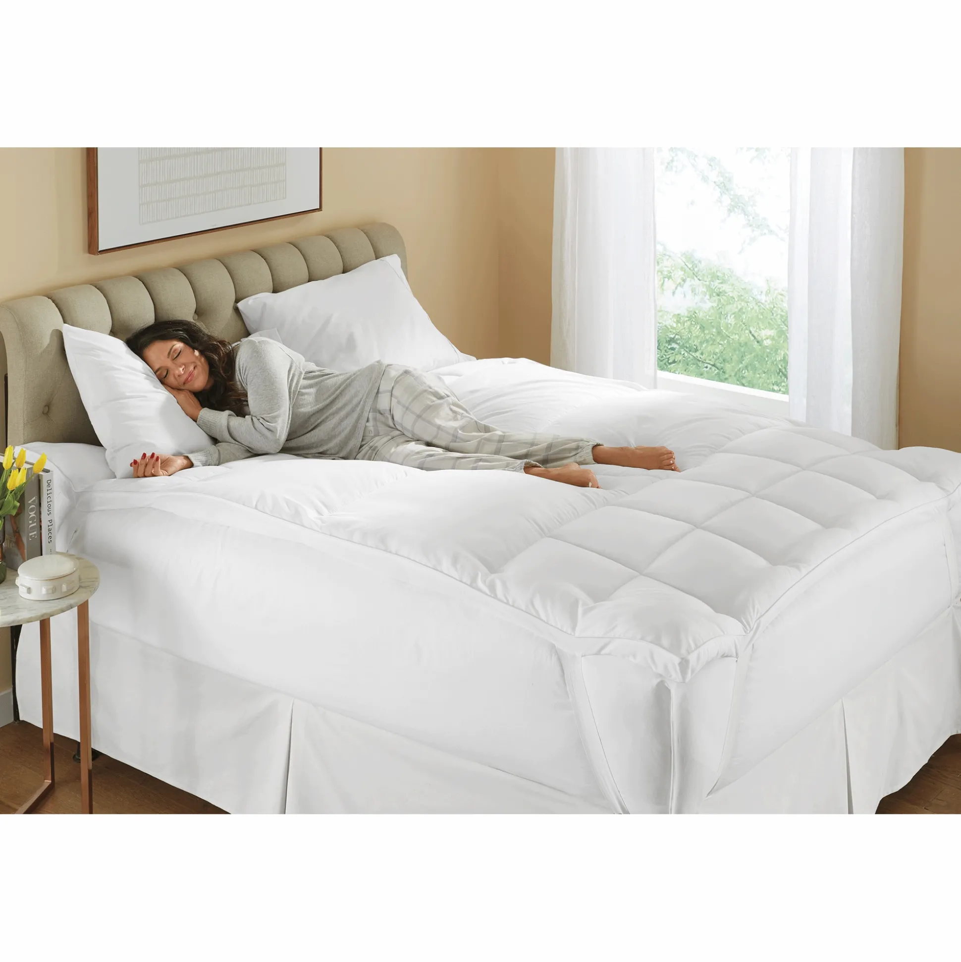 Sleep Connection Lumbar Support Topper