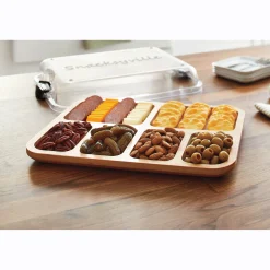 Snack Board with Lid