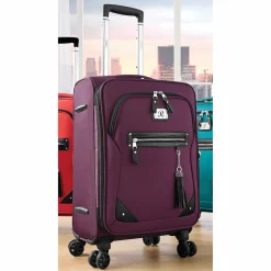 Soft-Sided Rolling Carry-On with Wheels and Telescoping Handle