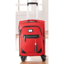 Soft-Sided Rolling Carry-On with Wheels and Telescoping Handle