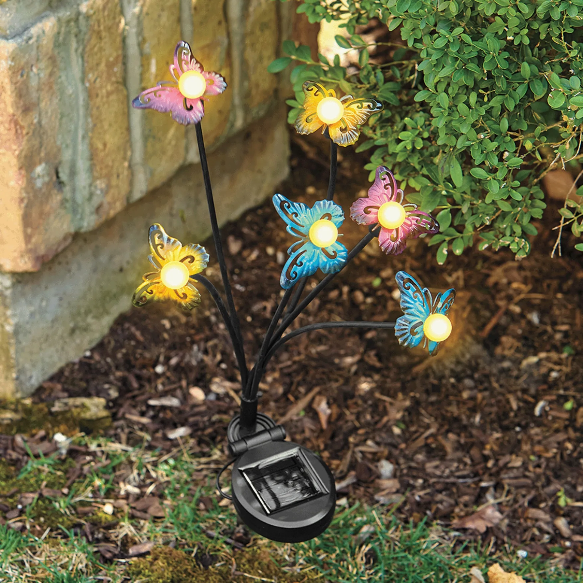 Solar Butterfly Swaying Lights