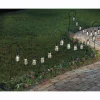 20 Solar Cage-Style String Lights with Stakes