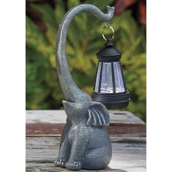 Solar Elephant with Lantern Light