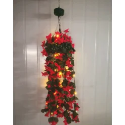 Solar Hanging Flower Light