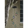 Solar Hurricane Lamp Windchime