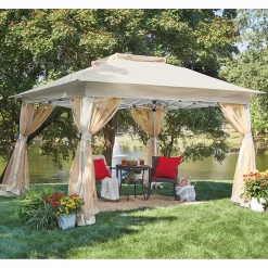 Solar Lighted Gazebo