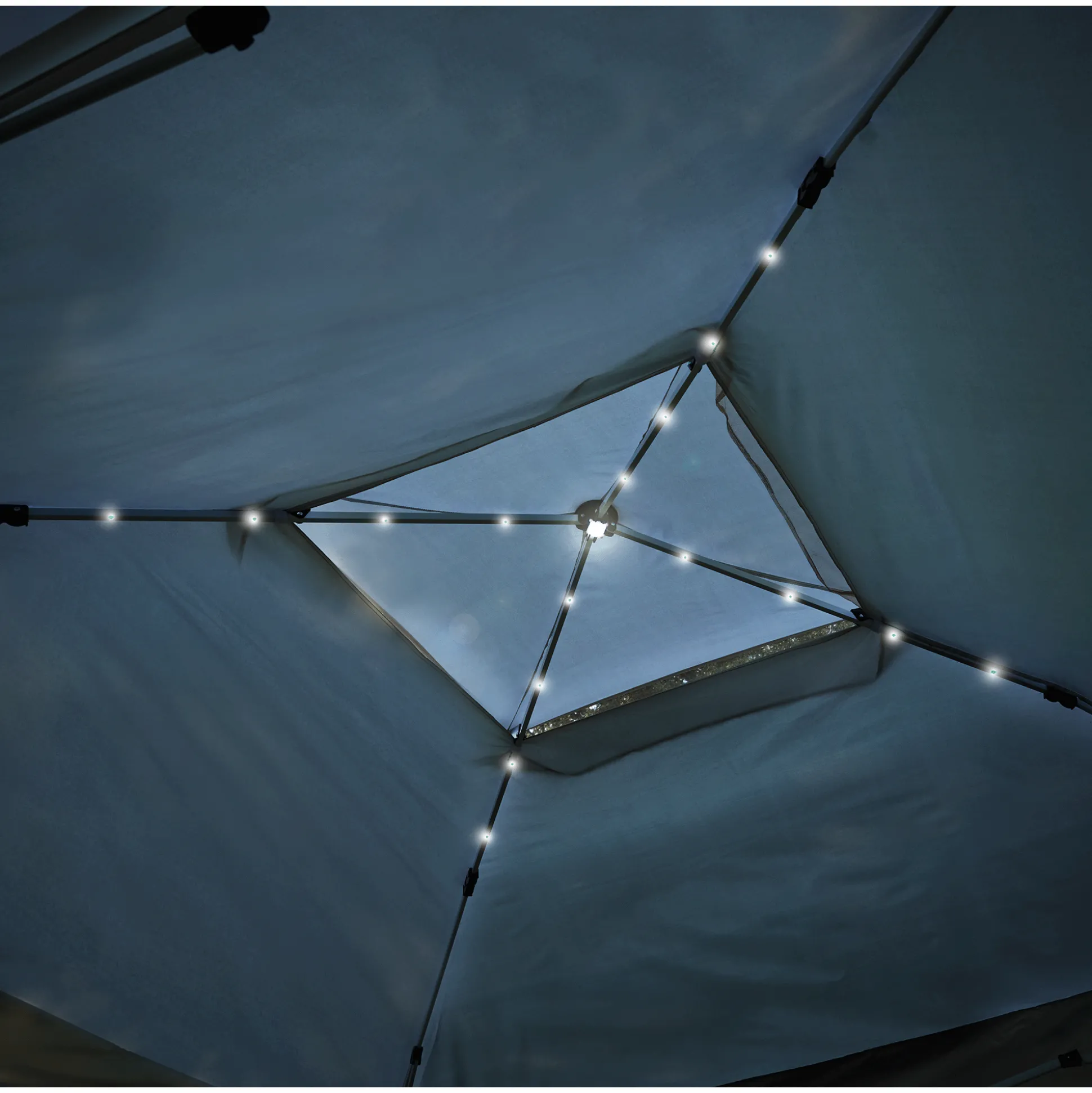 Solar Lighted Gazebo