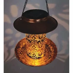 Solar Light Hanging Bird Feeder