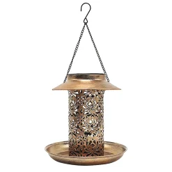 Solar Light Hanging Bird Feeder