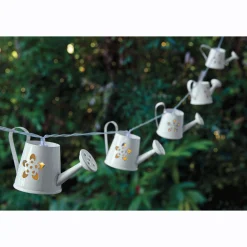 Solar Watering Can String Lights