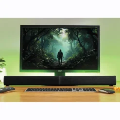 SoundPro Lit 2-in-1 Stereo Speaker/Soundbar System