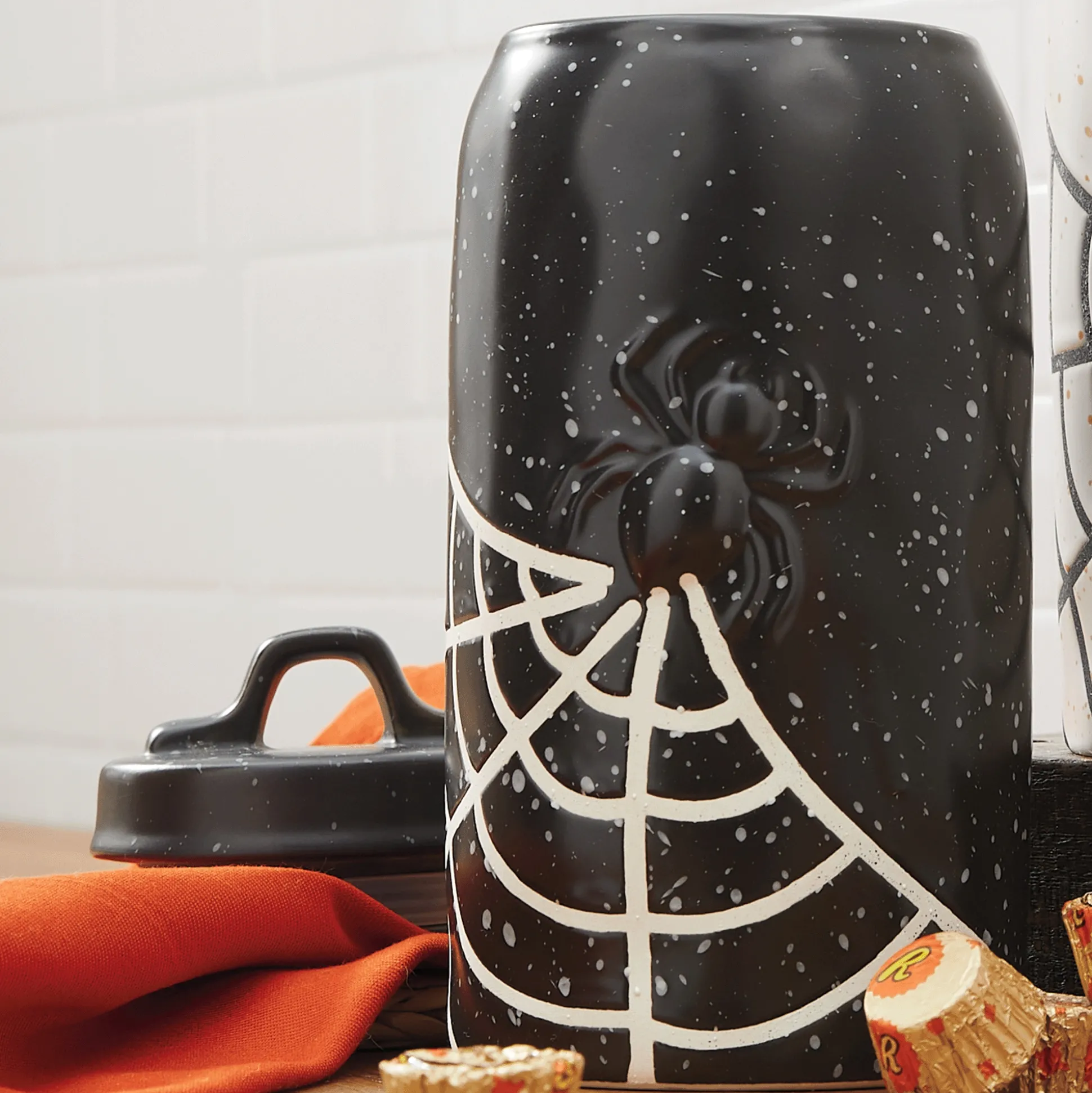 Spiderweb Treat Jar
