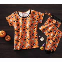 Spooky Owl Halloween PJ Set