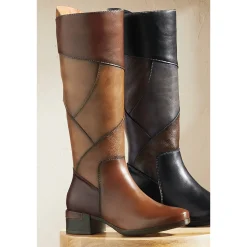 Spring Step Patchwork Boot