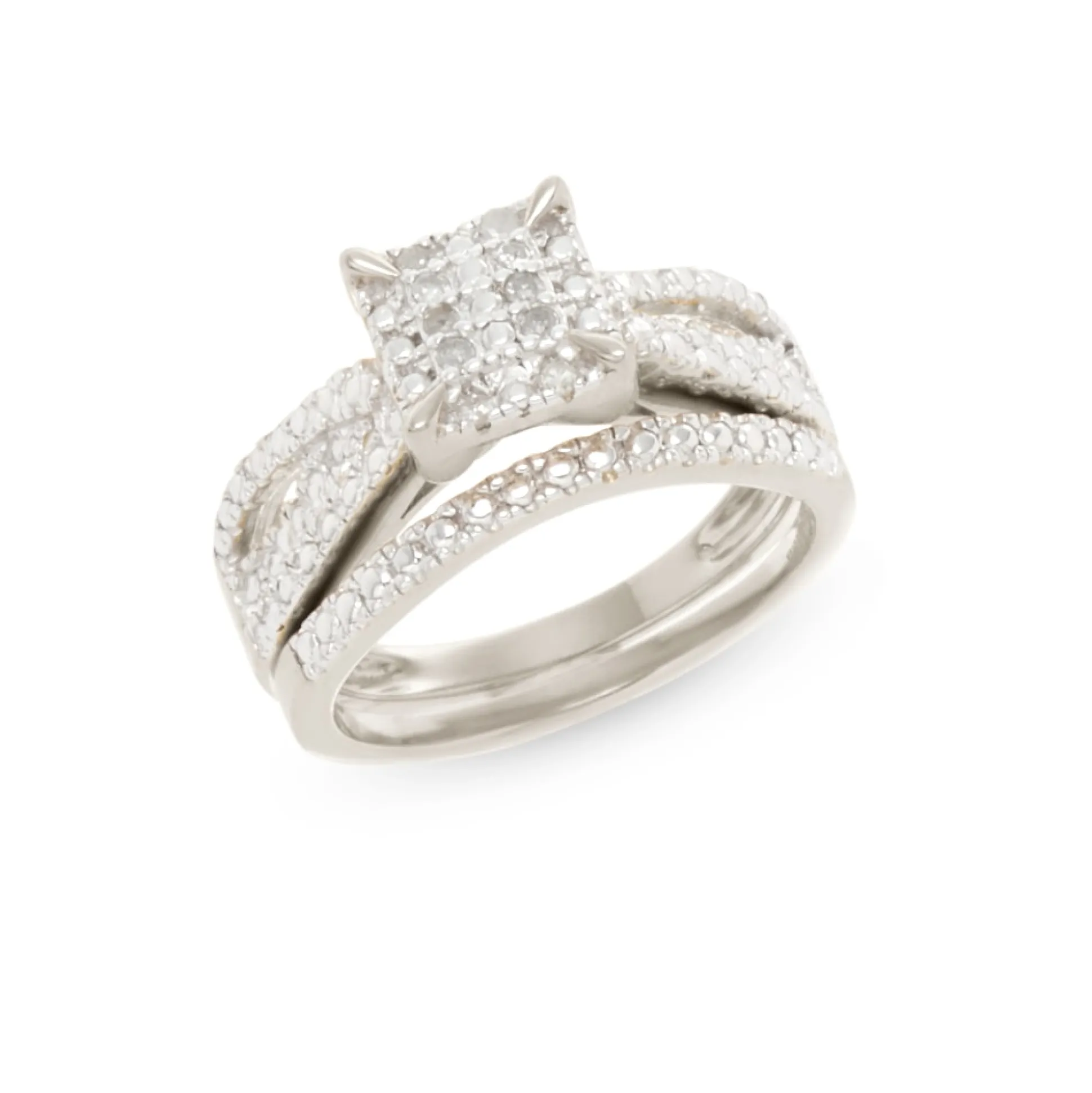Square Cluster Tri-Bridal Set