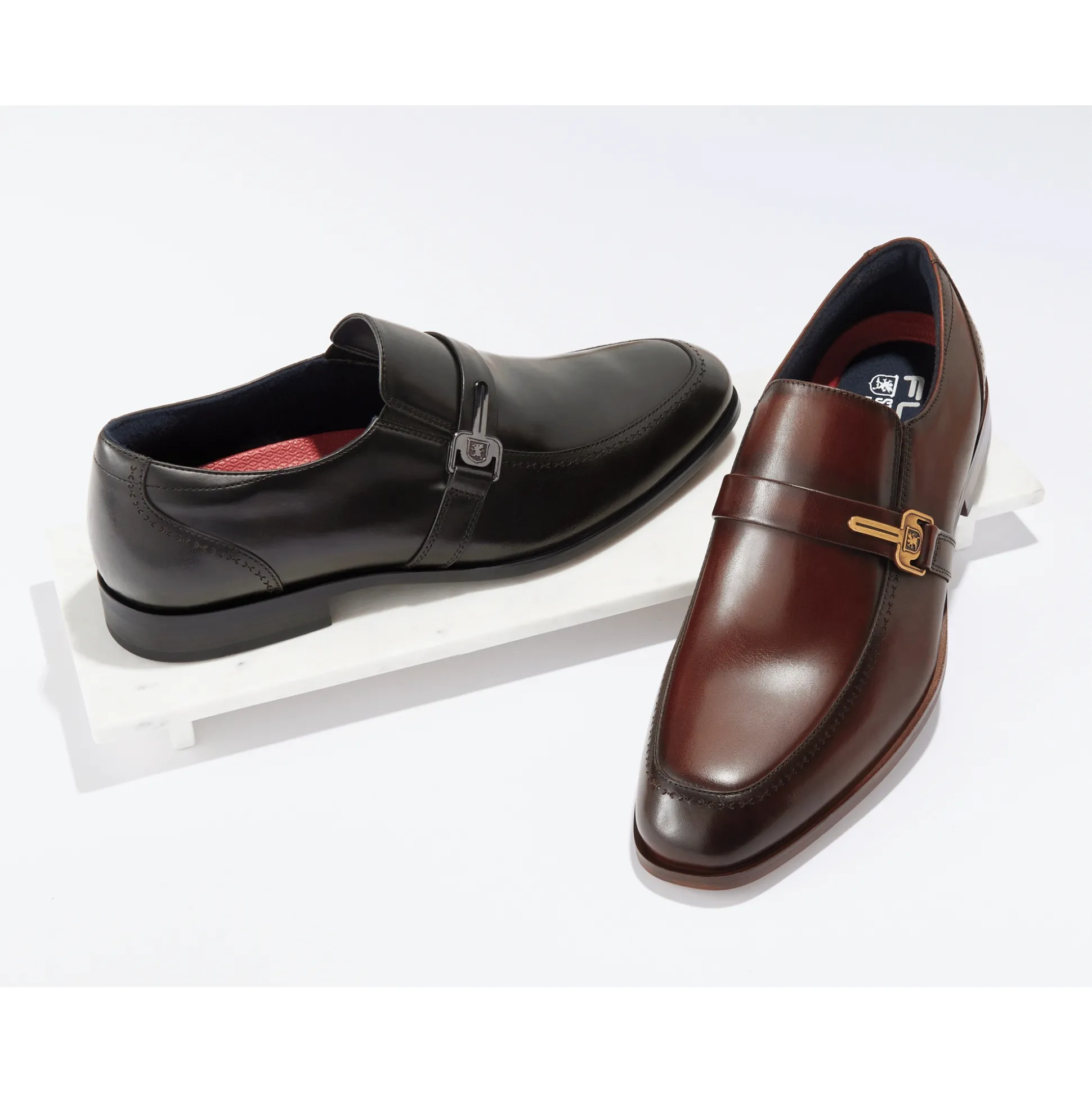 Stacy Adams Buckley Ornament Slip-On