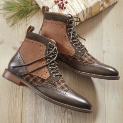 Stacy Adams Finnegan Wingtip Lace-Up Boot