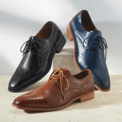 Stacy Adams Hobson Laser-Cut Oxford