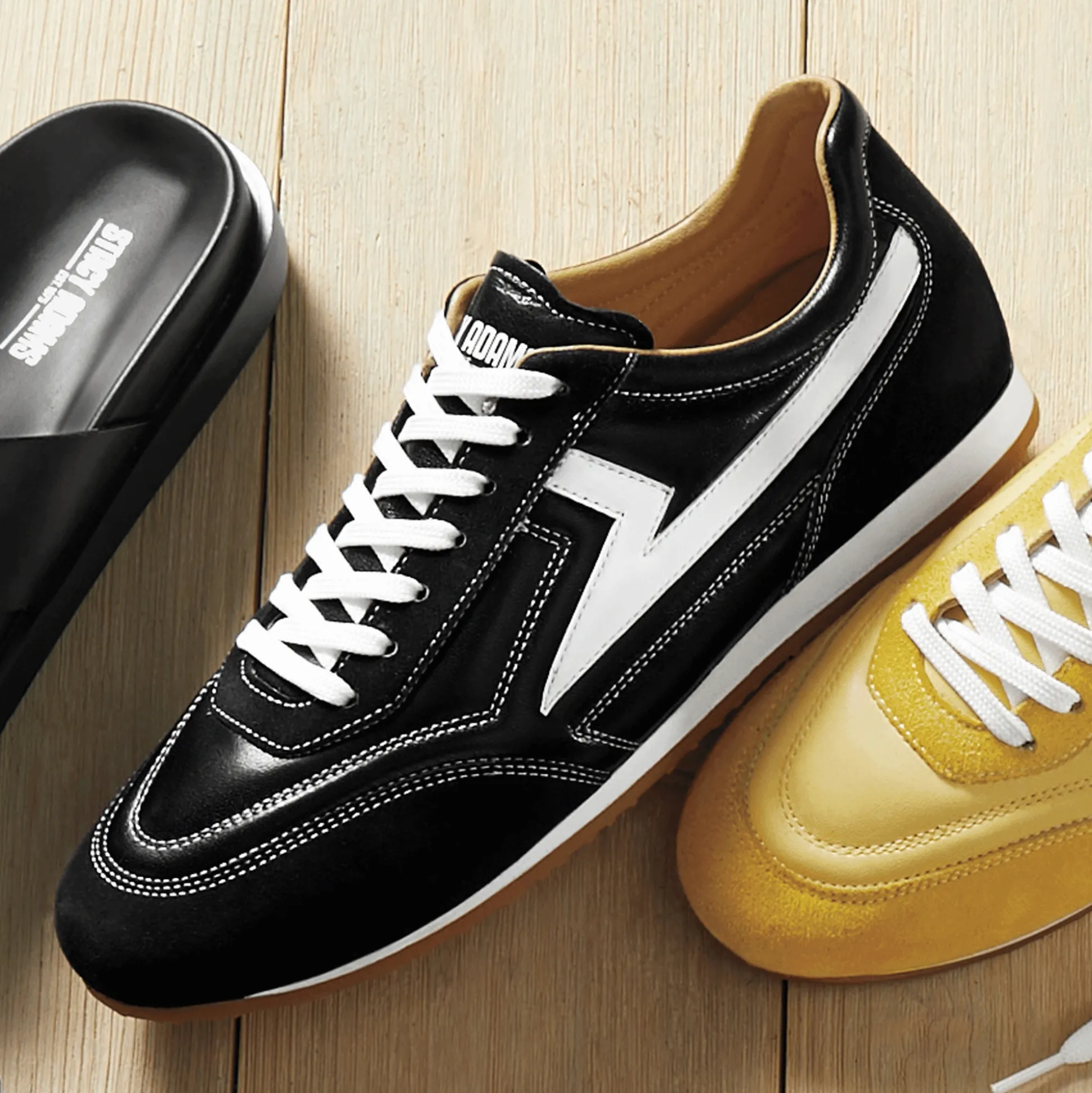 Stacy Adams Men's Action 150 Sporty Lace-Up Shoe in Real Leather and Suede