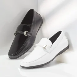 Stacy Adams Sheridan Patent Moc-Toe Bit Slip-On