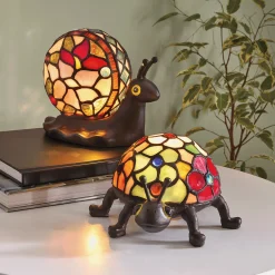 Stained Glass Animal Accent Lamp