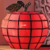 Stained Glass Apple Light