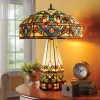 Stained Glass Marquette Table Lamp