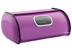 Stainless Steel Breadbox with Window