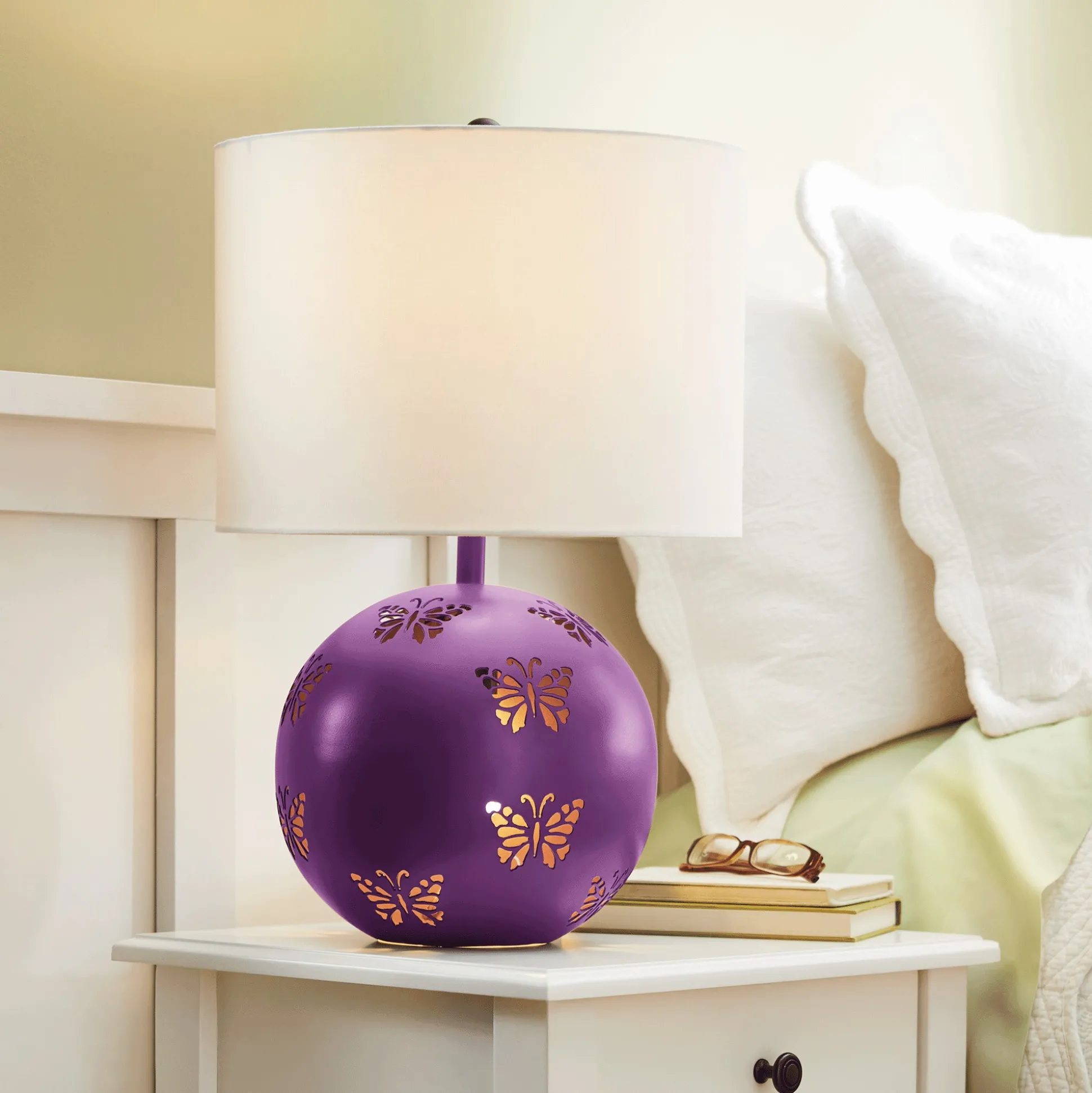 Stamped Butterfly Lamp