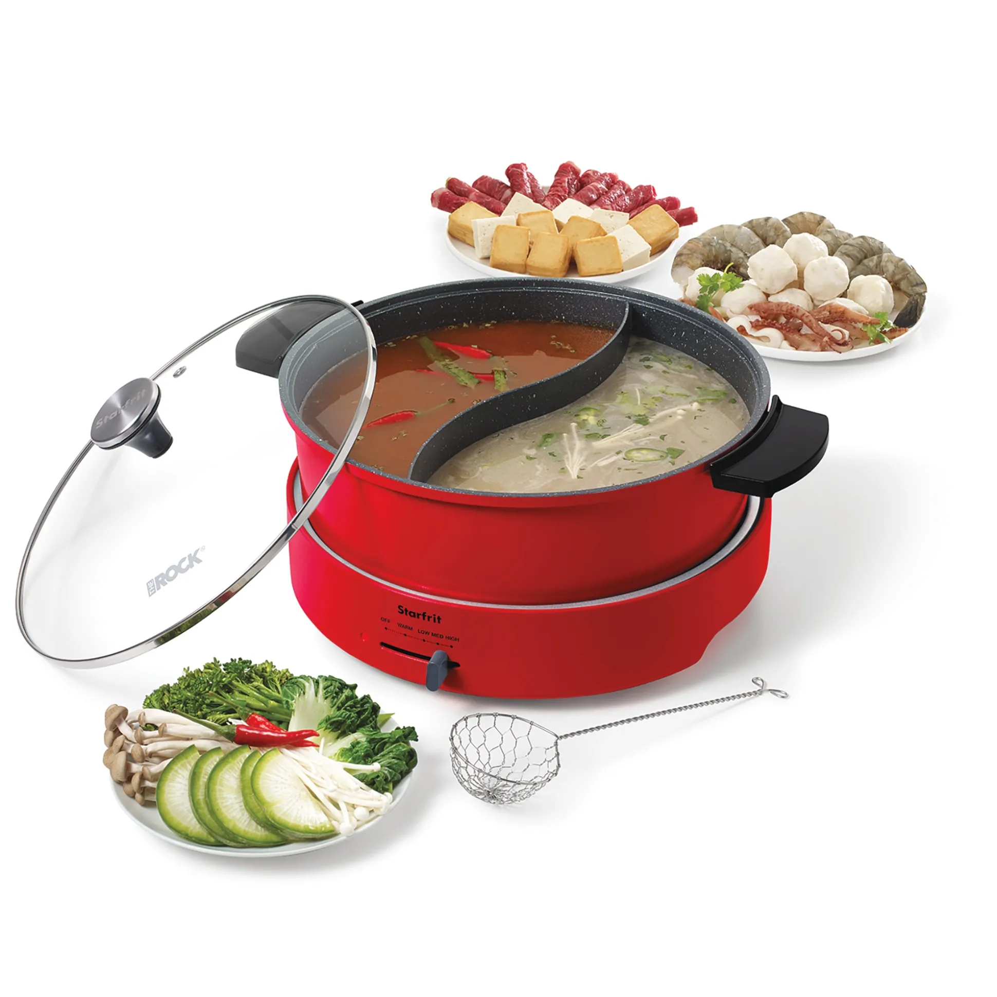 Starfrit The Rock Dual-Sided XL Hot Pot