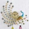 Statement Peacock Clock