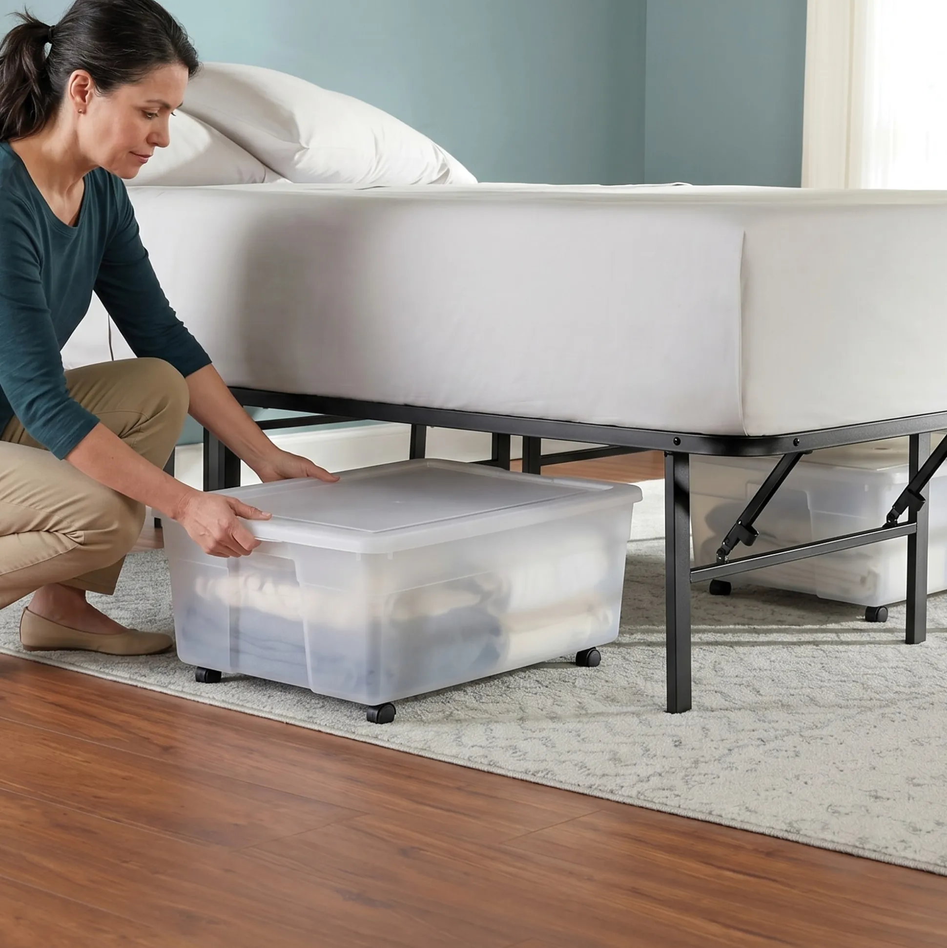 Steel Platform Bed Frame