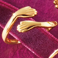 Sterling Hug Ring