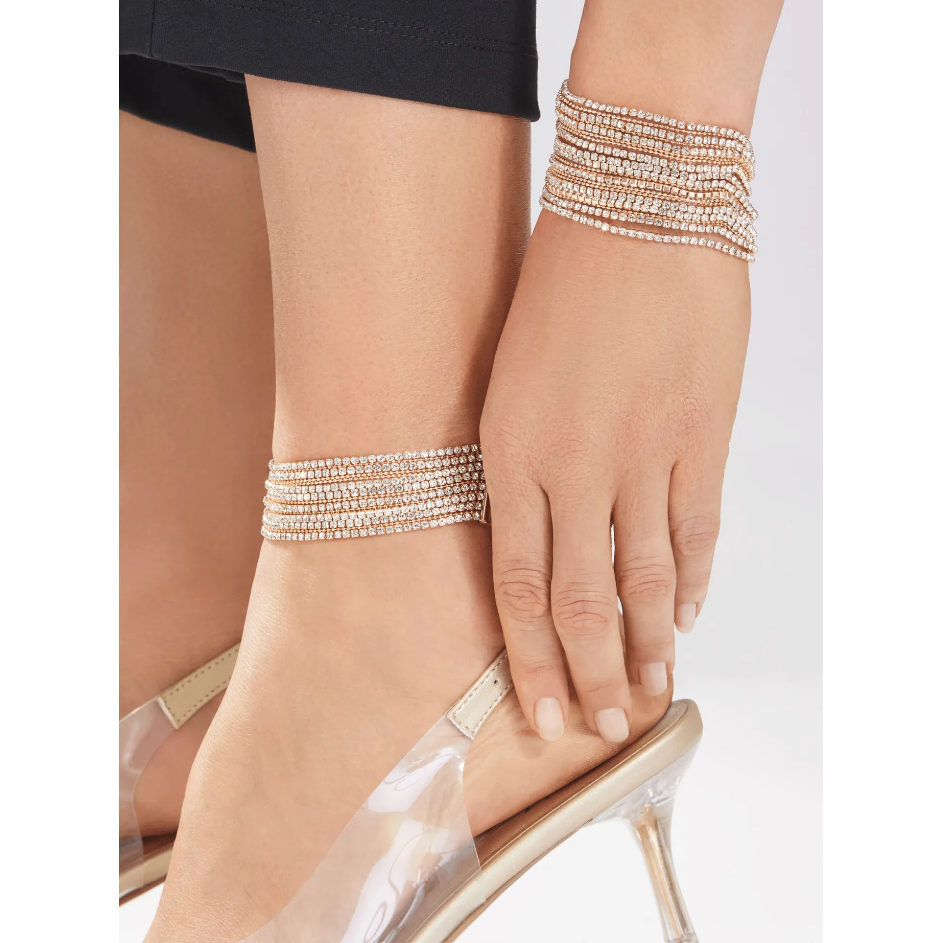 Stone Bracelet or Anklet