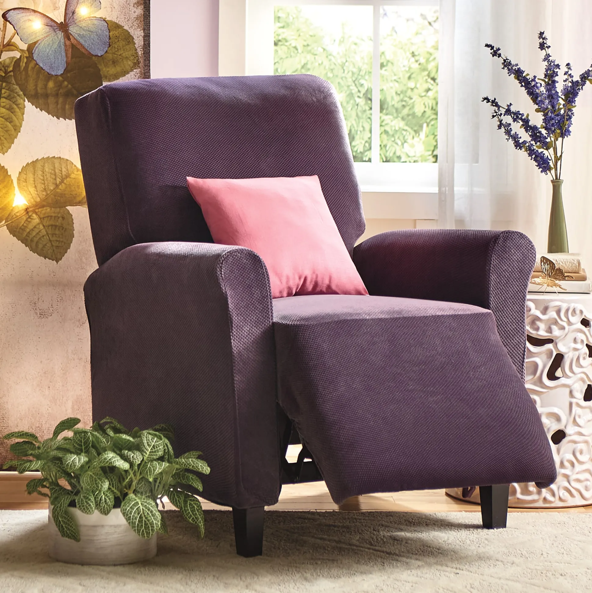 Stretch Pique Slipcover