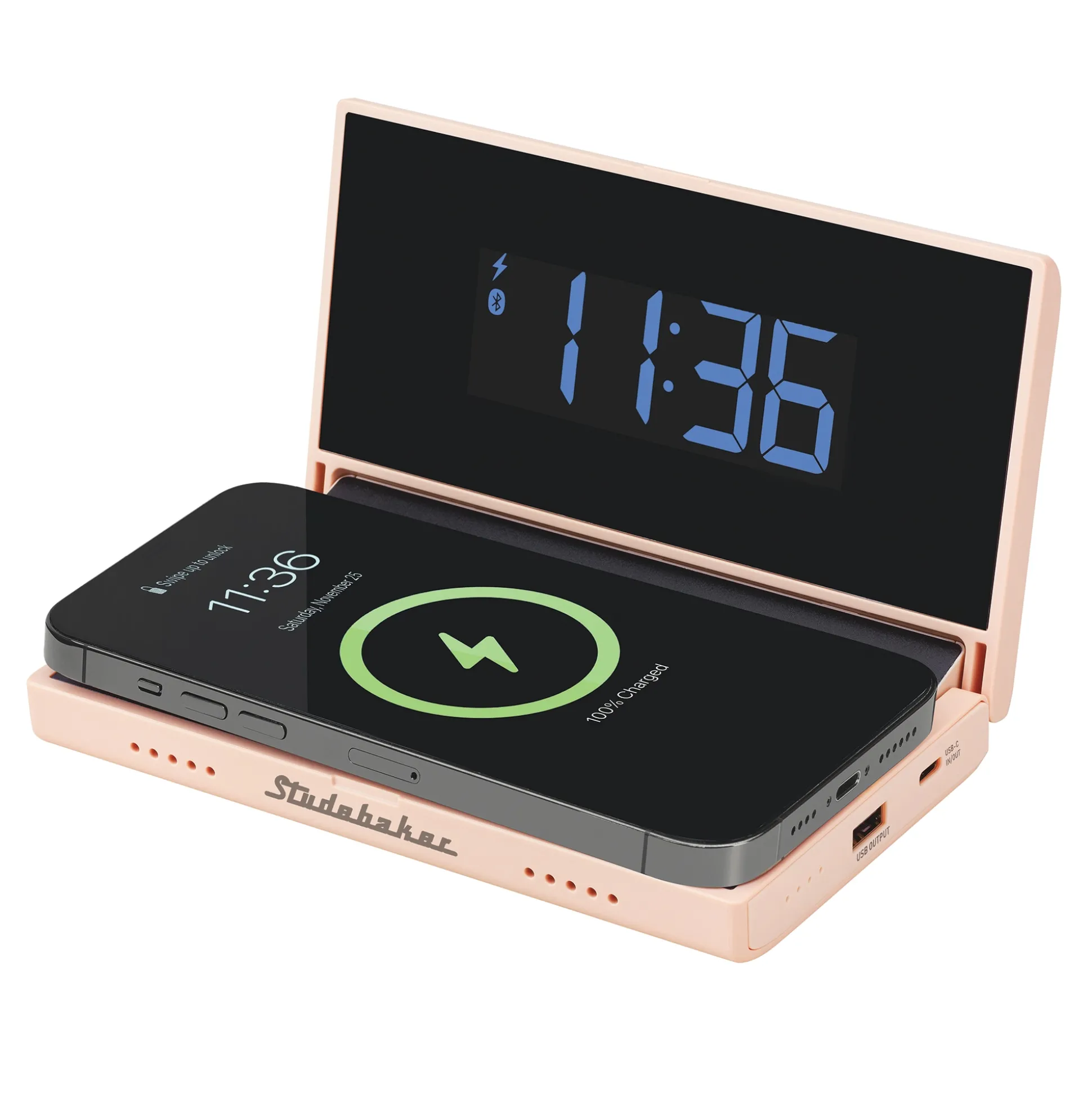 Studebaker 4-in-1 Charging Clock