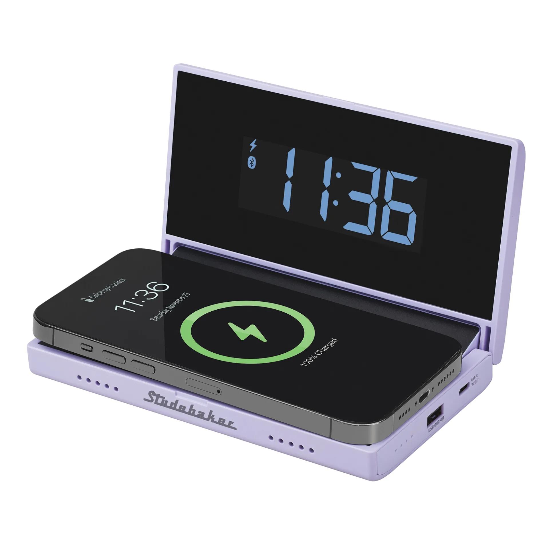 Studebaker 4-in-1 Charging Clock