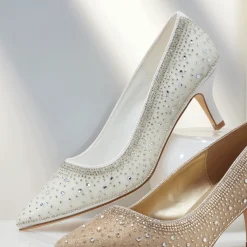 Sugared Rhinestone Pump