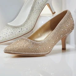 Sugared Rhinestone Pump